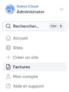 Voir ses factures